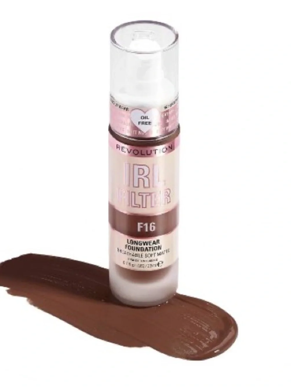 Revolution IRL Filter Longwear Foundation F16 Warm Tan